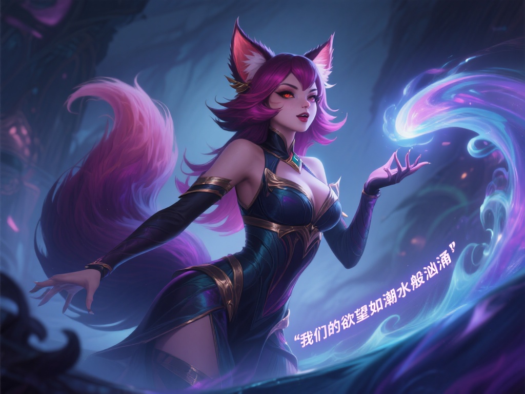 阿狸：迷人而灵动的声音
作为LOL中的